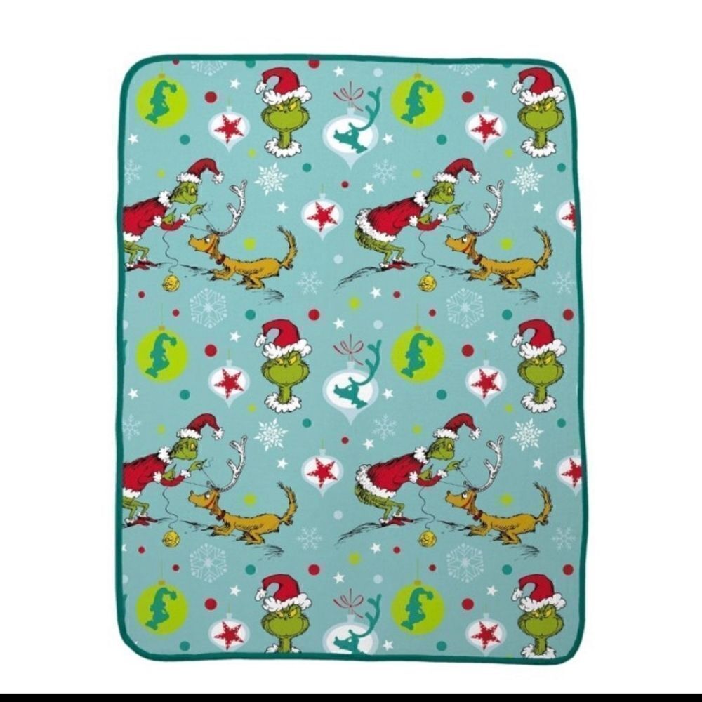 Grinch throw set  - Picture 2 of 4